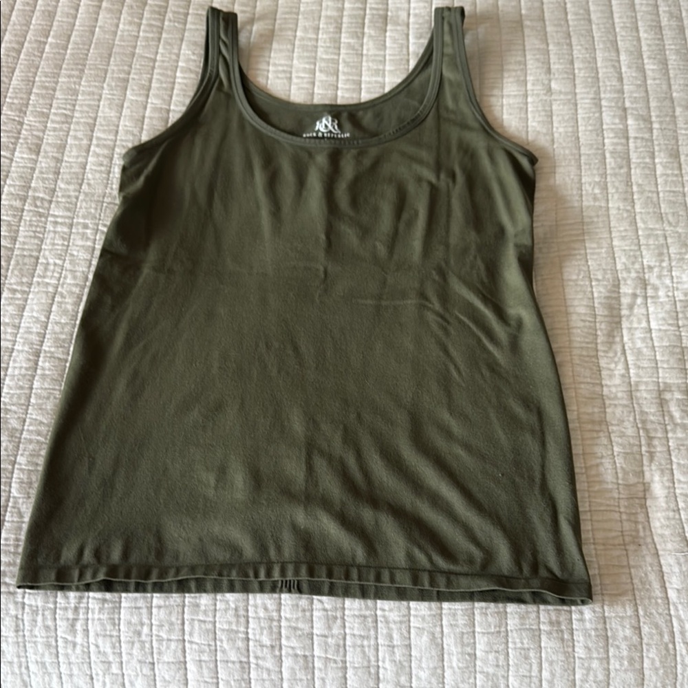 Olive Green Tank Top